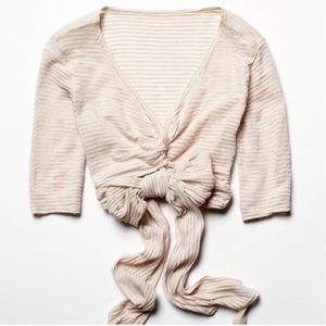 Last chance! Free people crop wrap top